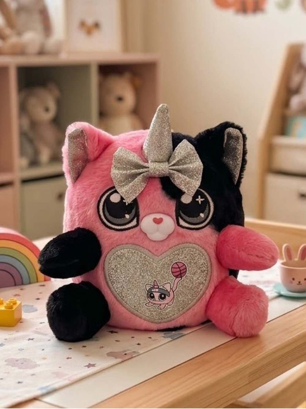 ZURU Rainbocorns Kittycorn Cat Unicorn Plush 5” inches